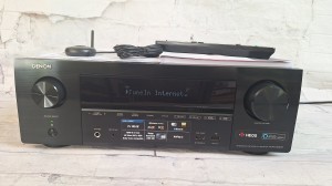 7.2 Denon Avr-X1500H Wi-Fi BT Heos Atmos  Vision Alexa Hdr 4K60p ARC