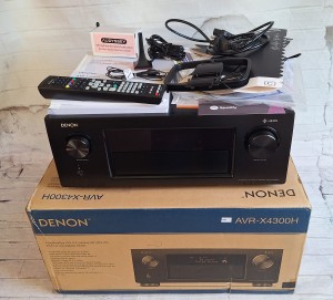 9.2  Denon AVR-X4300H  200W Heos Atmos 3D 4K ARC 