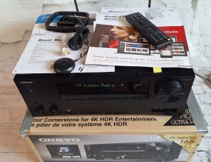 7.2 Onkyo TX-NR676 4k60p Dolby Atmos Vsion HDR BT Wi-Fi  